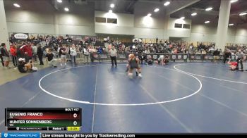 195 lbs 3rd Place Match - Hunter Sonnenberg, WA vs Eugenio Franco, CA