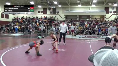PW-11 lbs Quarterfinal - Kai Hines, DC Elite vs Levi Wiechmann, TWC