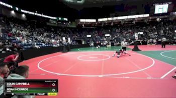 100 lbs Cons. Round 1 - Noah McEnroe, EAG2 vs Colin Campbell, WAD1