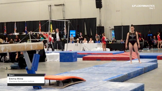 Emma Milne - Beam, Shenderey Gymnastics Institute - 2019 Canadian ...