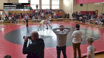 175 lbs Day 1 (round 1) - Samuel Glauser, St. Francis B vs Garrett Pleace, Attica-Batavia