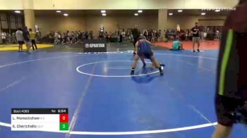 120 lbs Consolation - Lucas Maneckshaw, B.r.a.w.l. vs Sam Cherichello, South Carolina