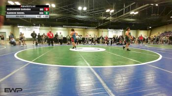 285 lbs Rr Rnd 1 - Alexander Sarabia, Warhammer Wrestling Club vs Karson Seidel, Durant Middle School