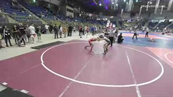 109 lbs Quarterfinal - Nathan Fish, Lusk Rawhide Wrestling vs Damyon Funk, Western Colorado WC