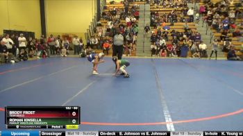 60 lbs Cons. Round 2 - Roman Kinsella, Pursuit Wrestling Minnesota vs Brody Frost, Team Bosco