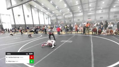 43 lbs Rr Rnd 1 - Raylan Veitenheimer, Askeo International Mat Club vs Carson Morrow, Independent