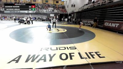 126 lbs Round Of 32 - Jackson Vaughn, St. Thomas vs Jackson Heslin, Greens Farms Academy