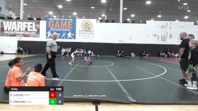 57 lbs Rr Rnd 1 - Sam Levine, Steel Valley Renegades vs Easton Delauter, Revival Orange