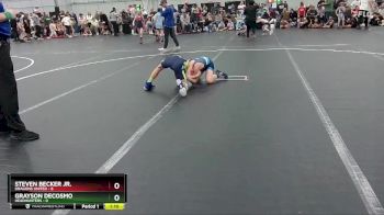 80 lbs Round 2 (4 Team) - Steven Becker Jr., Dragons United vs Grayson Decosmo, Headhunters