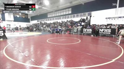 120 lbs Cons. Round 2 - Tyler Hiraoka, JW North vs Brandon Garcia, Hesperia