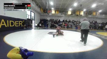 175 lbs Champ. Round 1 - Seth Blevins, South Torrance vs Eden Valencia, Paramount