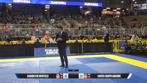 Carter Joseph Sarcone vs Carson Fox Whitfield 2025 Pan Kids Jiu-Jitsu IBJJF Championship