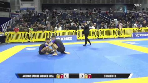 Stefan Toth vs Anthony Gabriel Andrade Silva 2025 Pan IBJJF Jiu-Jitsu No-Gi Championship