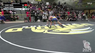 116 lbs Cons. Round 3 - Elijah Young, Clark vs Danny Webb, Vacaville Wrestling Club