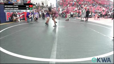 150 lbs Rr Rnd 2 - Bethenigh Clark, Buck Pride Wrestling vs A'Maryliss Lewis, The Academy Wichita Kansas