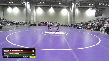 155 lbs Champ. Round 2 - Natasha Orozco, Harrah vs Bella Scherfenberg, Belton