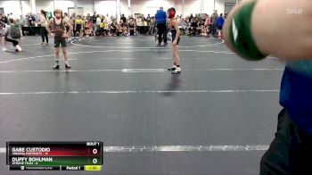 64 lbs Semis (4 Team) - Duffy Bohlman, Xtreme Team vs Gabe Custodio, Virginia Partriots