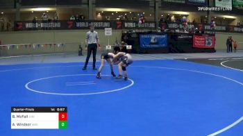 73 lbs Quarterfinal - Bella McFall, Junior Comets vs Ava Windsor, Independence WC