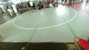 90 lbs Quarterfinal - Adam Wiese, Hemet Youth WC vs Vaelen Regan, Team Puma