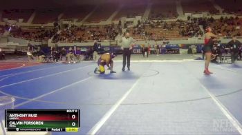 D1-285 lbs Quarterfinal - Calvin Forsgren, Mesa vs Anthony Ruiz, Liberty