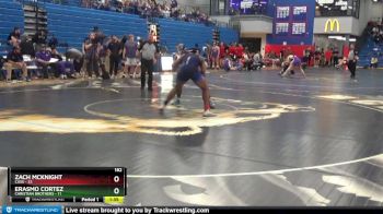 182 lbs Round 1 (4 Team) - Zach McKnight, Cass vs Erasmo Cortez, Christian Brothers