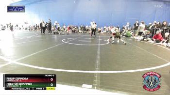 52 lbs Round 2 (4 Team) - Philip Espinosa, Firebird Elite vs Preston Brammer, Slyfox Silver