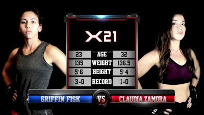 Claudia Zamora vs. Griffin Fisk - XFN 21 Replay