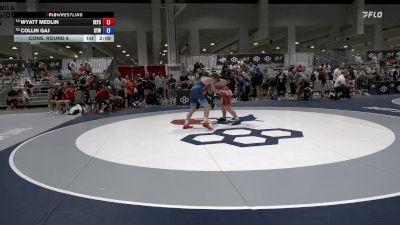 70 lbs Cons. Round 8 - Wyatt Medlin, Illinois Regional Training Center/Illini WC vs Collin Gaj, Steller Trained Wrestling