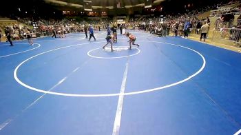 90 lbs Semifinal - Timber Freeman, Cleveland Take Down Club vs Bo Phillips, R.A.W.