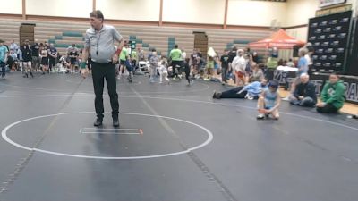 56 lbs Round 6 (8 Team) - Paulie Gallagher, Kraken vs Reed Savage, Wrecking Crew