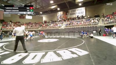 1A 113 lbs Quarterfinal - Emmitt Despain, Tintic vs Lincoln Henrie, Panguitch