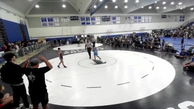77 lbs Semifinal - Brandon Lee, Rancho Bernardo Wrestling vs Deagan Grantham, Lion Of Judah Wrestling Academ