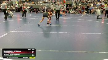 90 lbs Quarterfinal - Gabel Gustafson, Viking Wresting Club vs DaMarkus Borman, Legends Of Gold