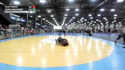 132 lbs Rr Rnd 1 - Xavier Dew, Falcons Wrestling Club - HSB vs Walker Bunch, Storm Wrestling Center - HSB