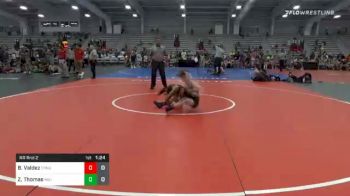 106 lbs Prelims - Bryson Valdez, Team Carnage vs Zach Thomas, Militia Wrestling Club