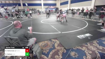 150 lbs Quarterfinal - Richard Halvorson Jr, Durham Elite vs Robert Nelson, Hammers WC