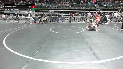 105 lbs Consi Of 8 #1 - Brian Danbe, Red Nose vs Nicholas Pierro, Olympic
