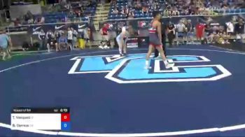 126 lbs Round Of 64 - Teegan Vasquez, Montana vs Brennen Cernus, Ohio