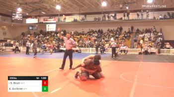 285 lbs Prelims - Shamir Boyd, Eastern Regional vs Evan Scribner, St. Peter's Prep