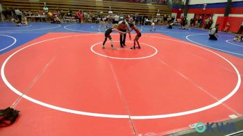 70 lbs Quarterfinal - Isaiah McPherson, Barnsdall Youth Wrestling vs Mahkai Davis, Tulsa Blue T Panthers