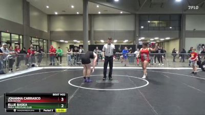 190 lbs Cons. Round 2 - Abagail Soppe, Jr. Vikings vs Gianna Redcorn, Wichita Wrestling Club