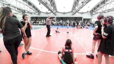 50 lbs Rr Rnd 1 - Jordyn Roselle, Cordoba Trained (Tidal Force Girls) vs Adelyn Legowski, MGW Glitter & Grit - Girls
