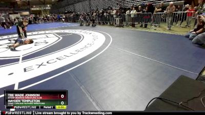 43 lbs Cons. Semi - Hayden Templeton, CNWC Concede Nothing Wrestling Club vs Tre Wade Johnson, Kitsap Ironman Wrestling Club