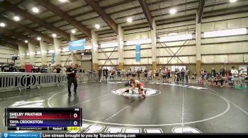 125 lbs Champ. Round 1 - Shelby Prather, Idaho vs Taya Crookston, Utah