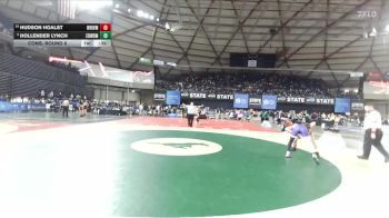 Boys 3A 132 lbs Cons. Round 6 - Hollender Lynch, Edmonds-Woodway vs Hudson Hoalst, White River