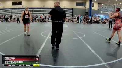 210 lbs Round 2 (4 Team) - Teddy Day, Ohio Gold vs Emmit Rivadeneira, Richmond WC