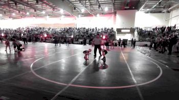 40 lbs Round Of 16 - Brielle Cablay, Pounders WC vs Brody Middleton, Greenwave Youth WC