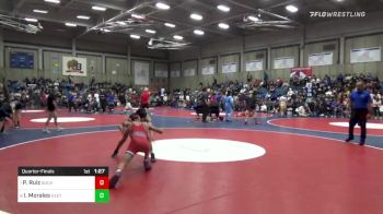 106 lbs Quarterfinal - Paris Ruiz, Buchanan vs Ian Morales, Exeter Union