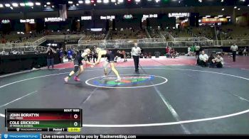 182 lbs Cons. Round 3 - John Boratyn, Mill Creek vs Cole Erickson, St Francis School