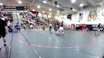 157 lbs 7th Place Match - Richard Uvalles, Valencia/Placentia vs Hutton Steele, Santa Margarita